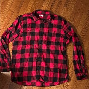 Sonoma Red and Black Plaid Men's Shirt
